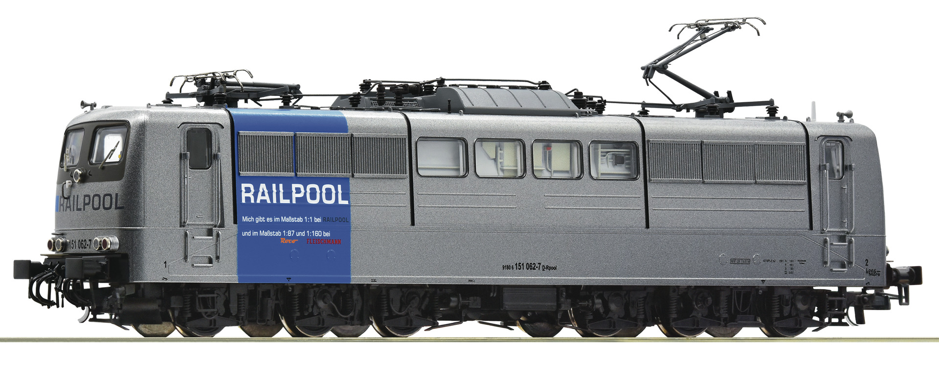 Roco 73407 Electric locomotive 151 062-7, Railpool